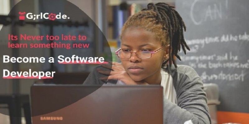 GirlCode 12 month Software Development Engineer Learnership 2021 for unemployed women.