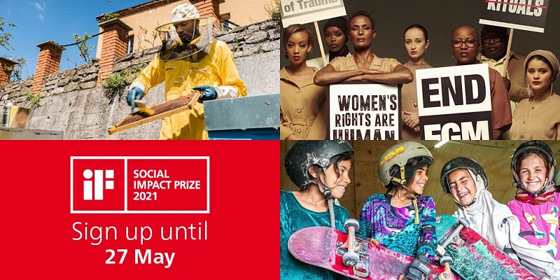 Apply for the iF Social Impact Prize 2021 (EUR 100,000)