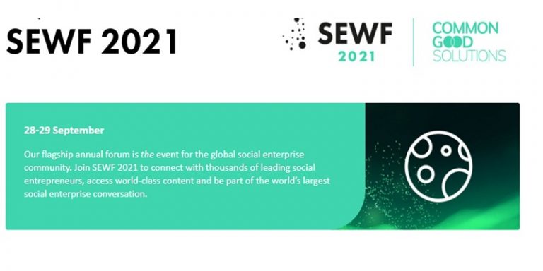 Sewf Call for Applications: Social Enterprise World Forum (SEWF) Bursary 2021