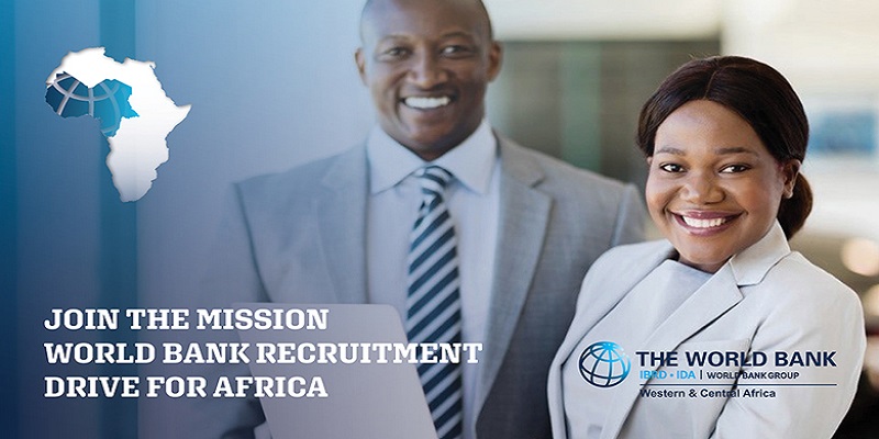 World Bank Group Recruitment Drive 2022 for Sub-Saharan African Professionals.