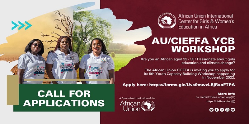 African Union CIEFFA Youth Capacity Building Workshop 2022 for African youth leaders (Fully Funded)