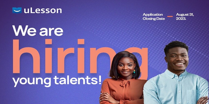 uLesson Graduate Trainee Program 2023 for young Nigerian graduates (₦100,000 monthly stipend)